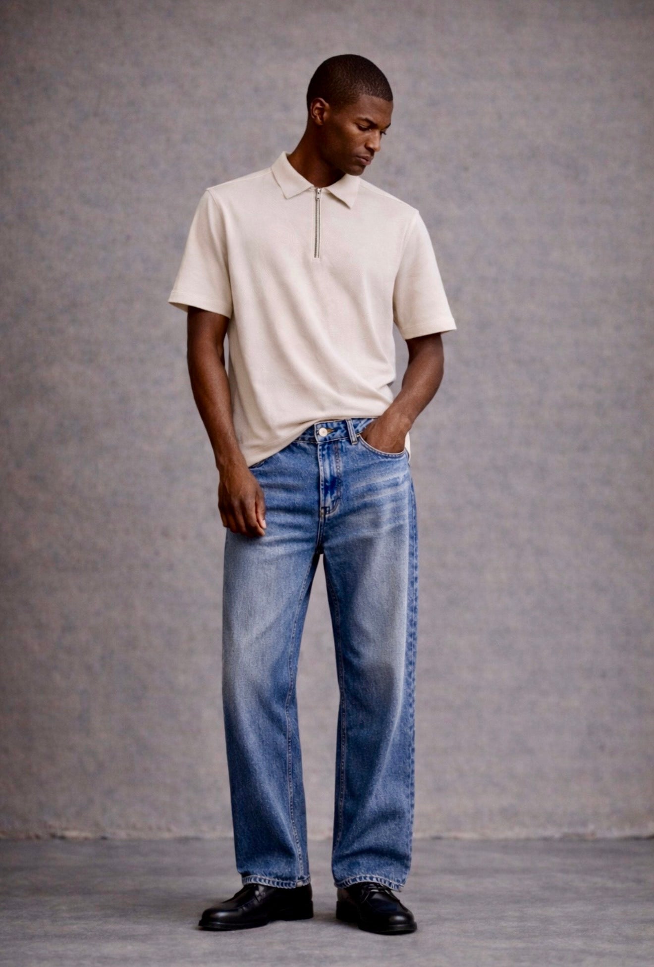 Half Zip Polo - Noah Herbert