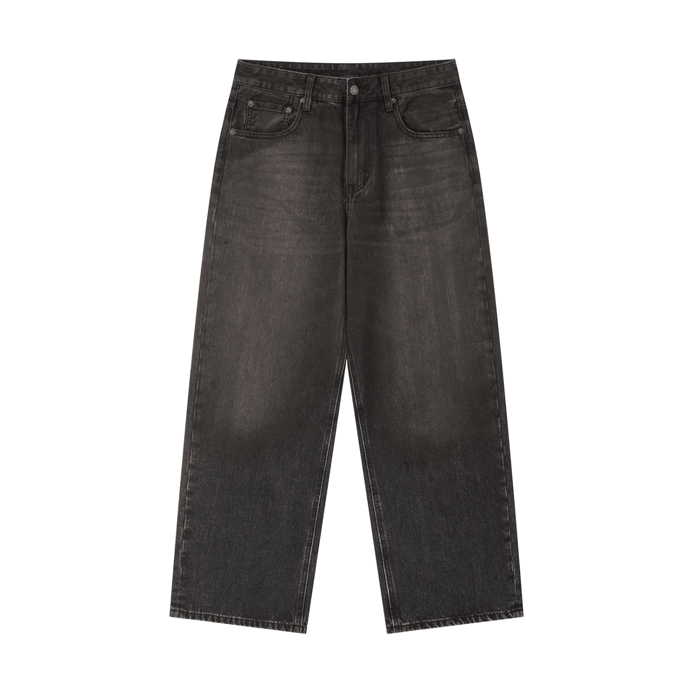 Vintage Wash Denim Jeans - Noah Herbert