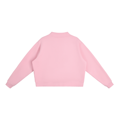 WOMENS MID-NECK  SWEATSHIRT