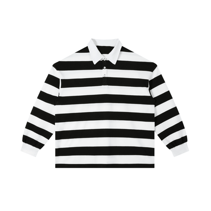 Block Stripe Polo - Noah Herbert