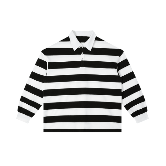 Block Stripe Polo - Noah Herbert