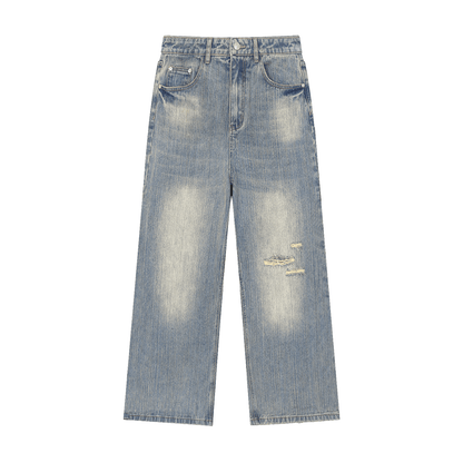 Distressed Denim Jeans - Noah Herbert
