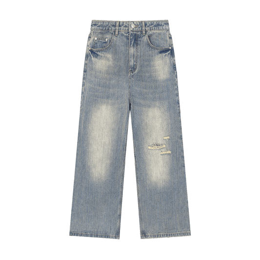 Distressed Denim Jeans - Noah Herbert