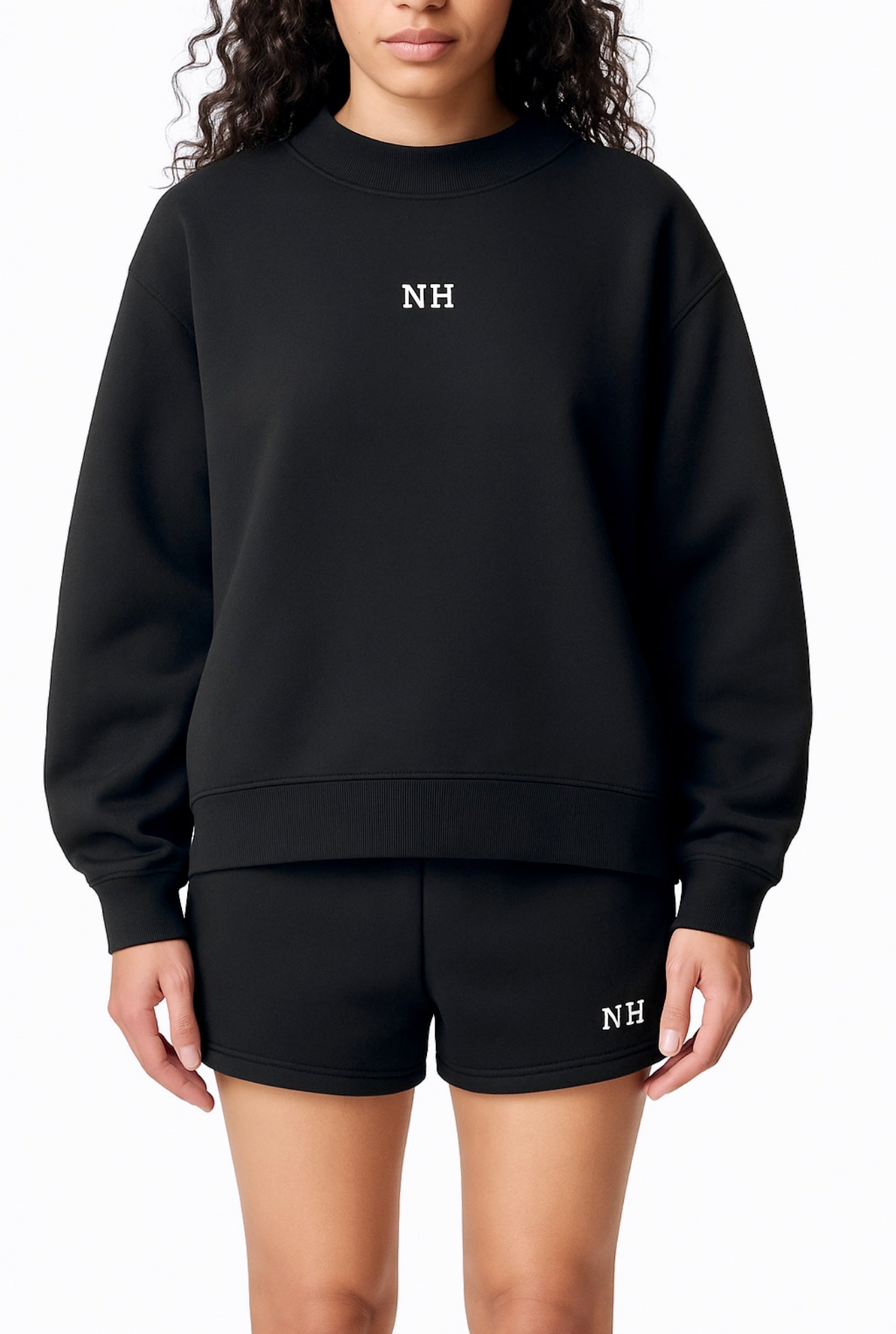 WOMENS DRAWSTRING SWEATSHORTS