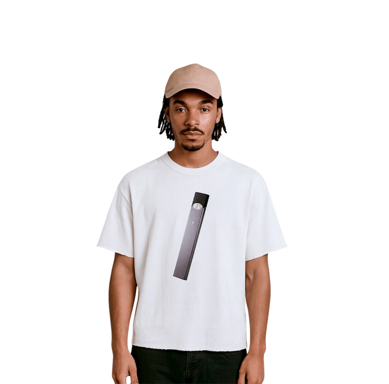 JUUL BOXY RAW EDGE TEE - Noah Herbert
