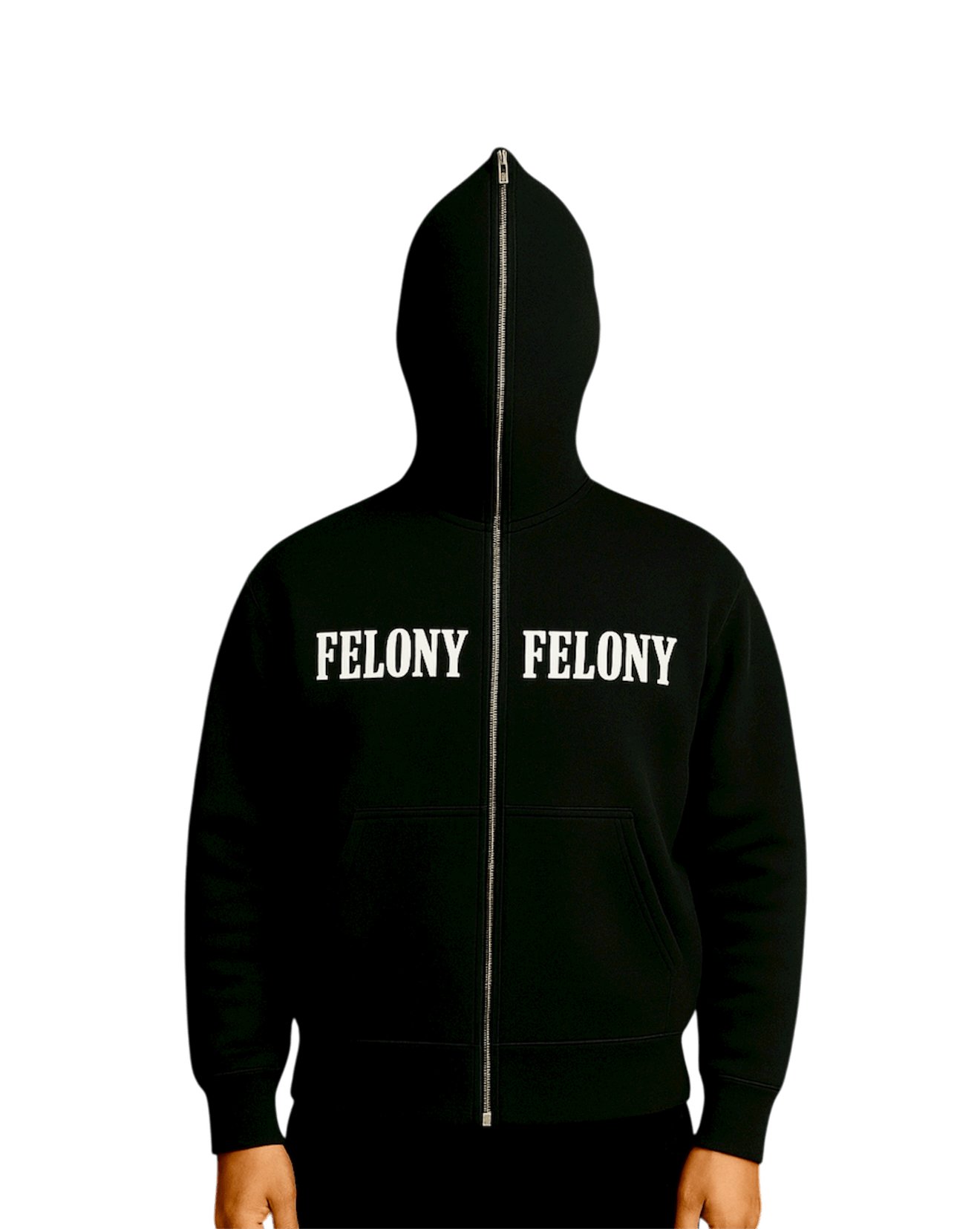 FELONY FULL - ZIP BOXY HOODIE - Noah Herbert