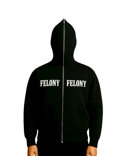 FELONY FULL - ZIP BOXY HOODIE - Noah Herbert