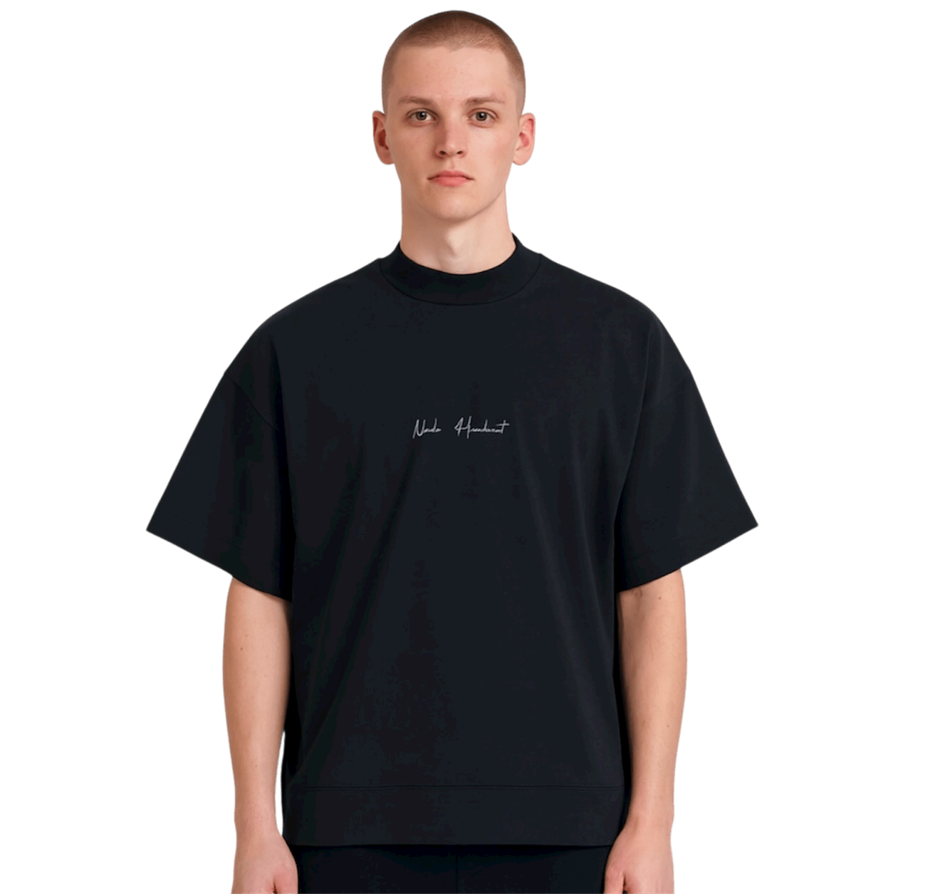 RESTRICTED OVERSIZED MOCKNECK TEE - Noah Herbert