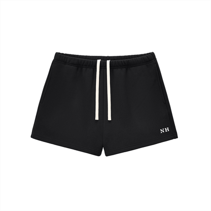WOMENS DRAWSTRING SWEATSHORTS