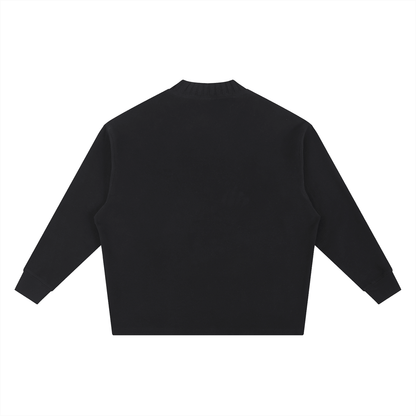 Knitted Round Neck Sweater - Noah Herbert