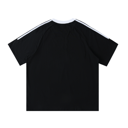 FELONY CONTRAST TAPE COTTON TEE - Noah Herbert