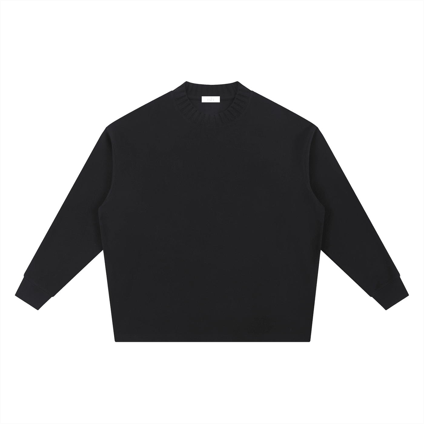 Knitted Round Neck Sweater - Noah Herbert