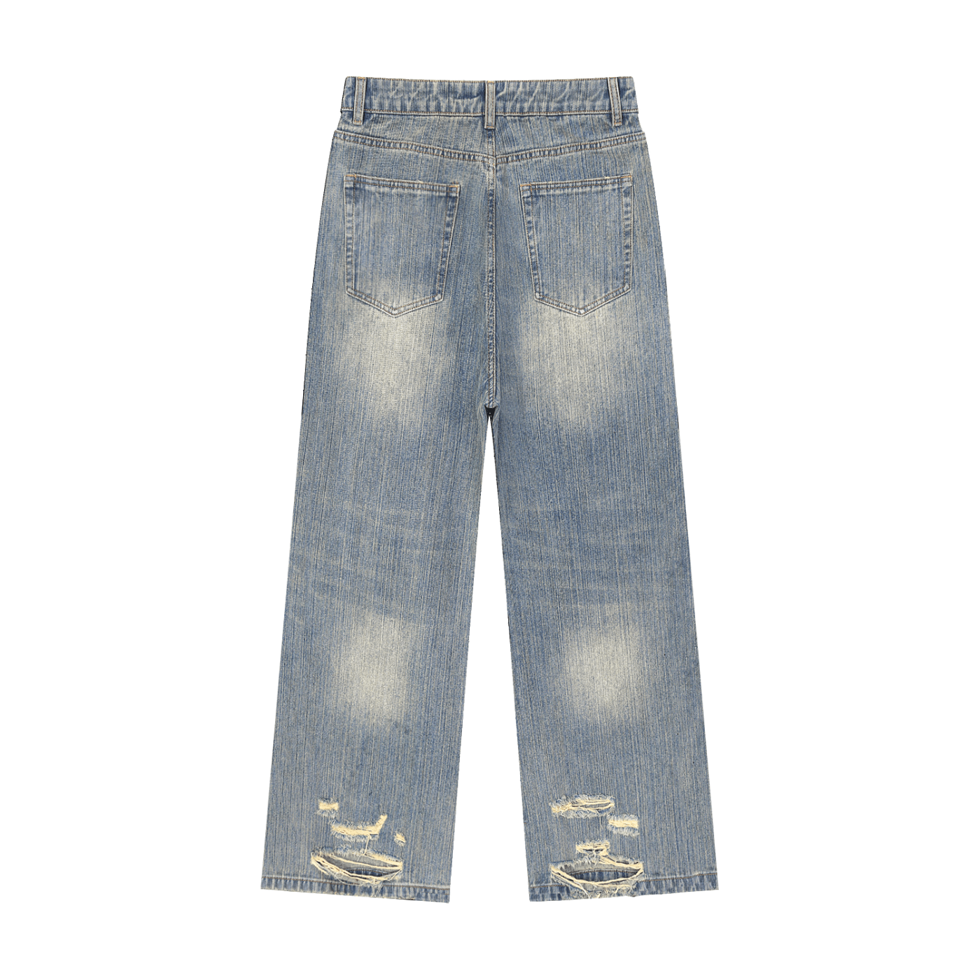 Distressed Denim Jeans - Noah Herbert