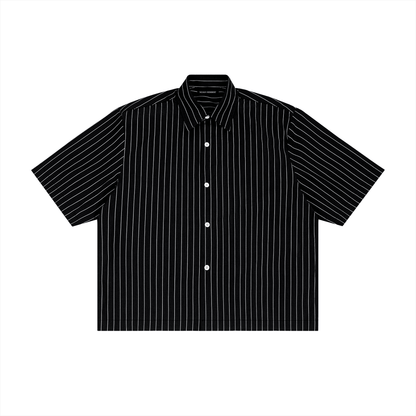 Striped Boxy Button Up - Noah Herbert