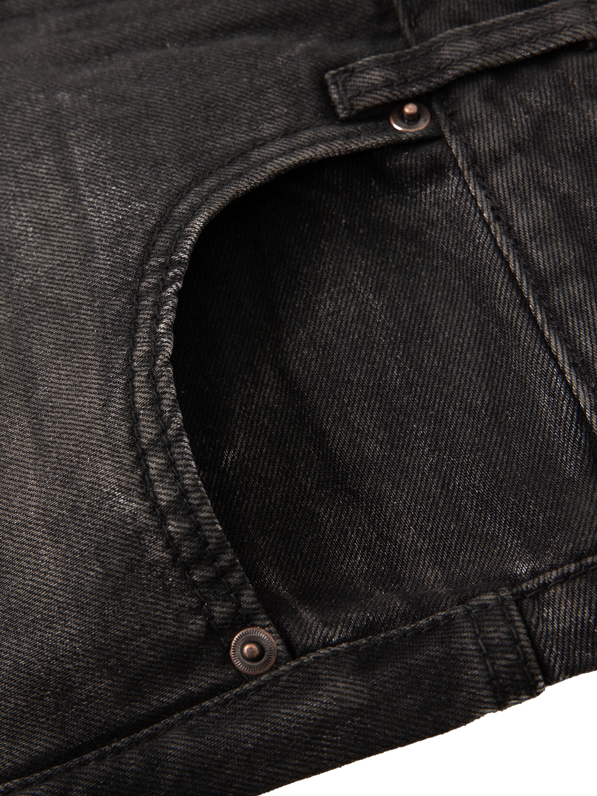 Vintage Wash Denim Jeans